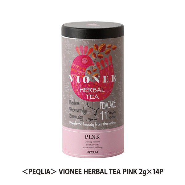 ＜PEQLIA＞ VIONEE HERBAL TEA PINK 2g×14P