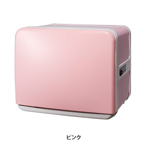 タオルウォーマー C-080 (前開き) 8L 高さ27×幅32×奥行27cm ピンクの 