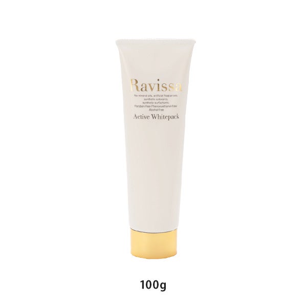 Ravissa＞ アクティブホワイトパック 100g (店販用)｜セブンビューティー