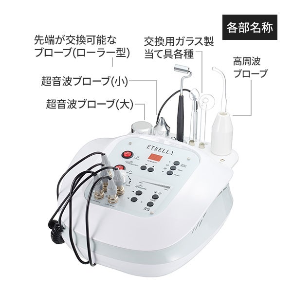 エステ開業セットK 美顔器＆ワゴン＆化粧品3点セット