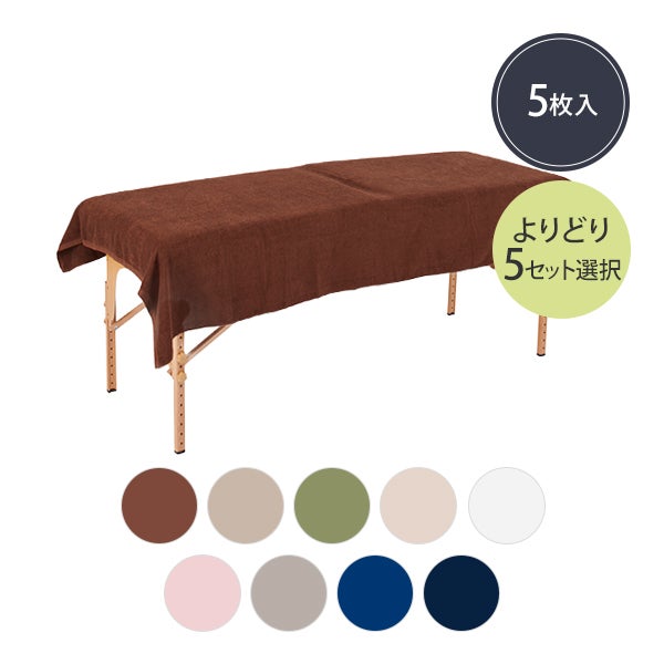【WEB限定】大判タオル シーツ (綿 100%)(2176匁) 120cm×215cm よりどり 5枚セット