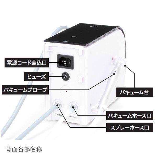 スプレー & バキューム美顔器 HDの通販｜セブンビューティー
