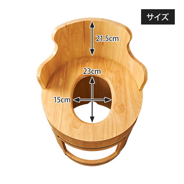 よもぎ蒸し 椅子 背もたれ付き 丸型よもぎ蒸し 座浴用 椅子 背もたれ 
