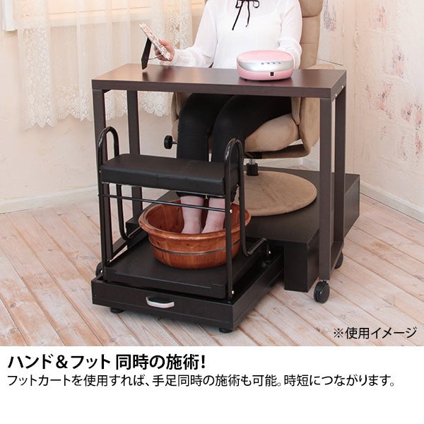 SEVEN BEAUTY＞ Rカットネイルテーブル Ⅲ ホワイトの通販｜セブン 