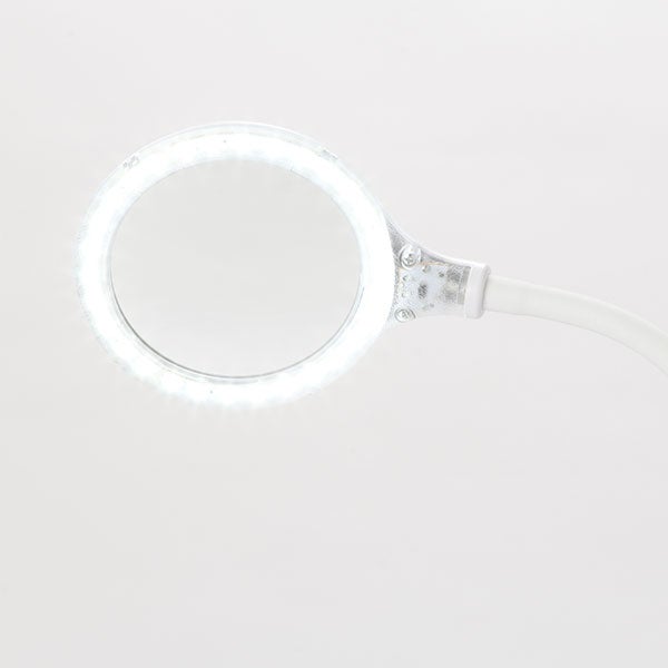 LED クリップ式 拡大鏡ライト