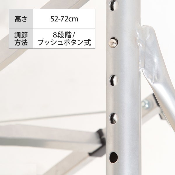 折りたたみ マッサージベッド VA-007 (アルミ)(有孔) グレーの通販 