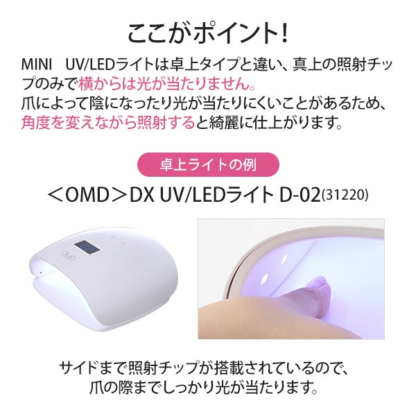 ＜OMD＞ MINI 2 UV/LEDライト