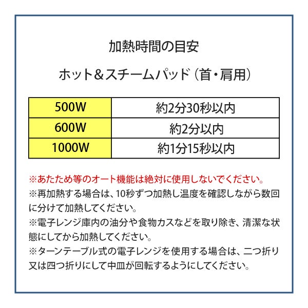 [富士商] Salofix ホット＆スチームパッド 弱ストレッチ生地 首・肩用