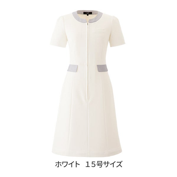[ラ・ボーテ] ワンピース 61695 ホワイト 15号サイズ