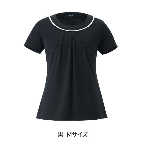[ラ・ボーテ] 半袖カットソー 06155 黒 Mサイズ