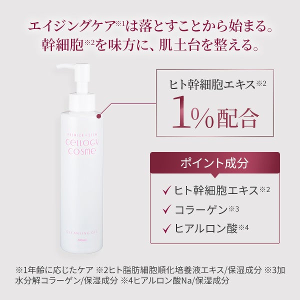 セルロジーコスメ] クレンジング ジェル 200mL (業務用)の通販｜セブン 