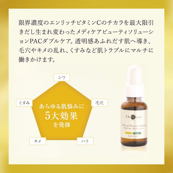 ＜Dr.Reve＞ メディケア ビューティソリューション PAC ビタミンC 30mL (業務用)