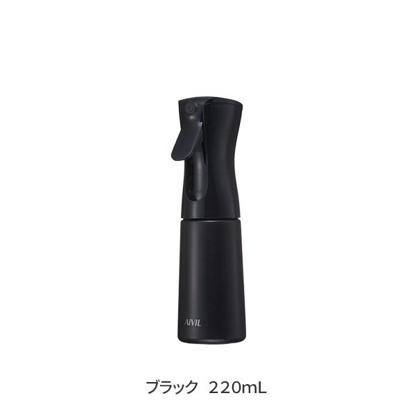 [アイビル] エアリーミスト ミニ 220mL ブラック