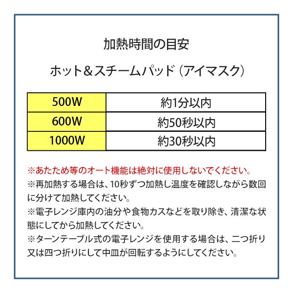 [富士商] Salofix ホット＆スチームパッド 弱ストレッチ生地 アイマスク