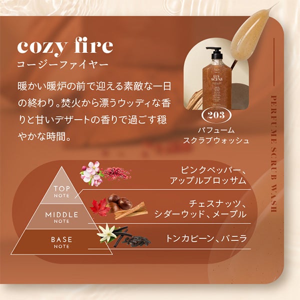 [LUVSCENT] ラブセント スクラブボディウォッシュ フラワーマーケット ホワイトチューリップ 500mL