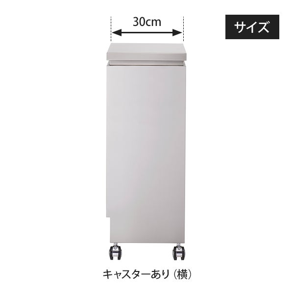 ステンレスワゴン 2段(キャスター付き) マットシルバー｜セブン 
