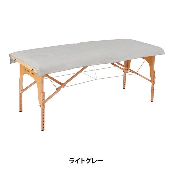 エコマイクロファイバー タオル シーツ (1824匁) 90cm×190cm ライトグレー