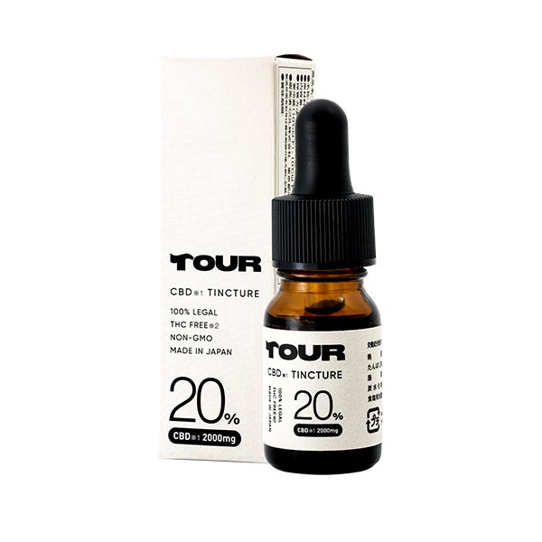 [TOUR] CBDティンクチャー 20％ 10mL