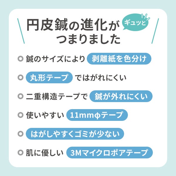 [ISSHIN] 円皮鍼 PinPoin 1.2×0.20mm PP-1220 イエロー 72本入り