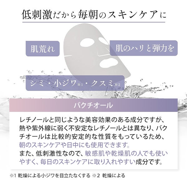 [メイクイン] バクチオール セラミド フェイスマスク 10枚入り