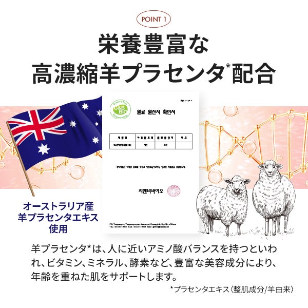 [ブランドゥブ] ヌボンセル 羊プラセンタインテンシブリペアクリーム 50mL
