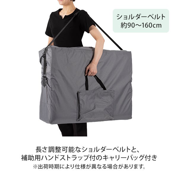 アルミ製 超軽量 折りたたみベッド Compacta (コンパクタ) ダーク 