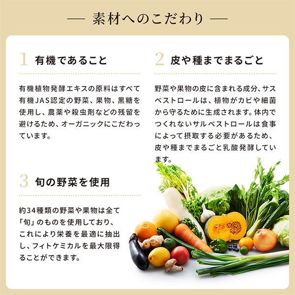 [だいじょうぶなもの] 有機植物発酵エキス 3g×30包入り