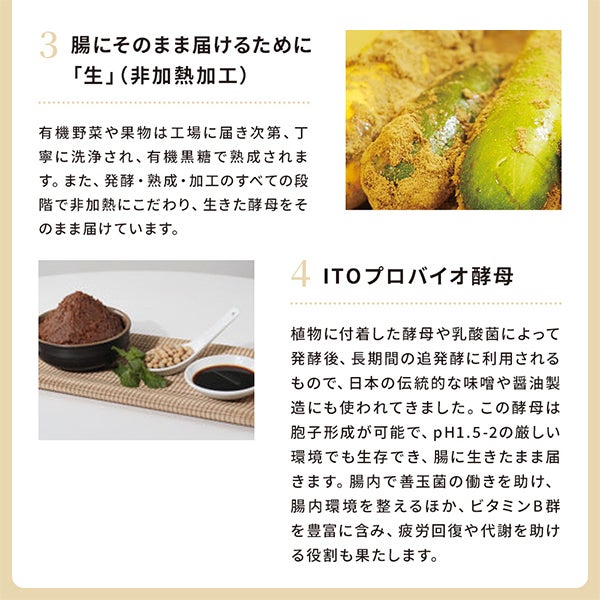 [だいじょうぶなもの] 有機植物発酵エキス 3g×30包入り