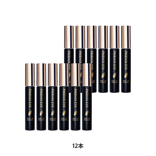 [Odette eyelash] フェニックスアイ カールアップ コーティング ザ ブラック 8mL 12本入り