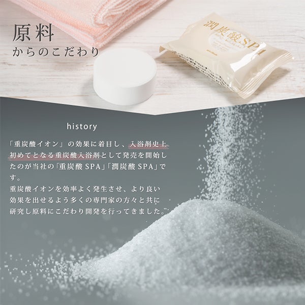 潤炭酸SPA 60g×10錠入り