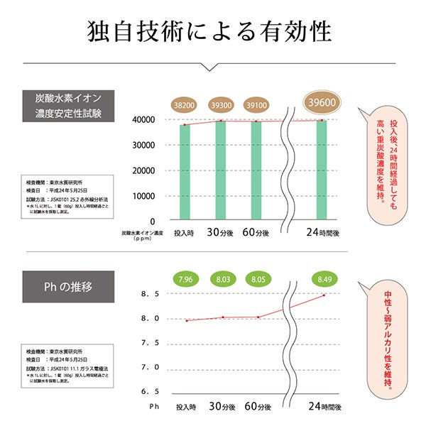 潤炭酸SPA 60g×10錠入り