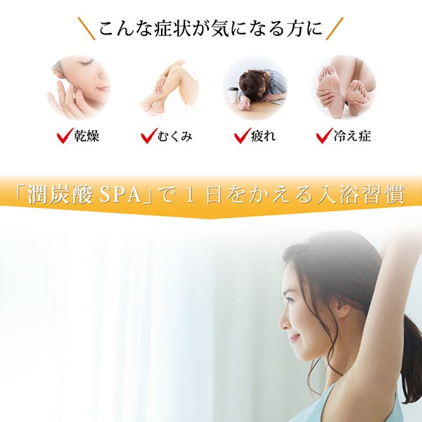 潤炭酸SPA 60g×10錠入り