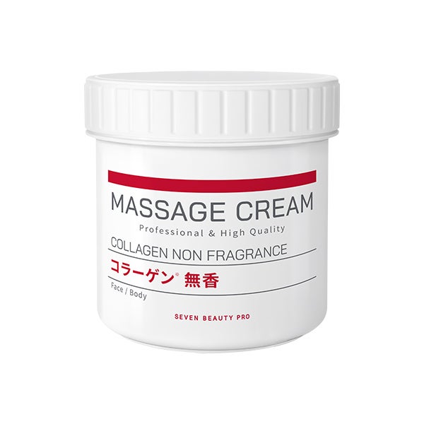 [SEVEN BEAUTY PRO] マッサージクリーム コラーゲン(無香料) 450g （36個入り)