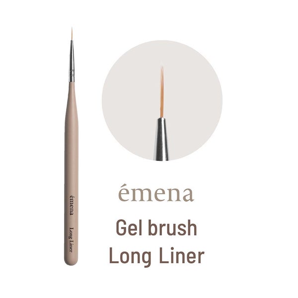 [エメナ] ジェルブラシ Long Liner 