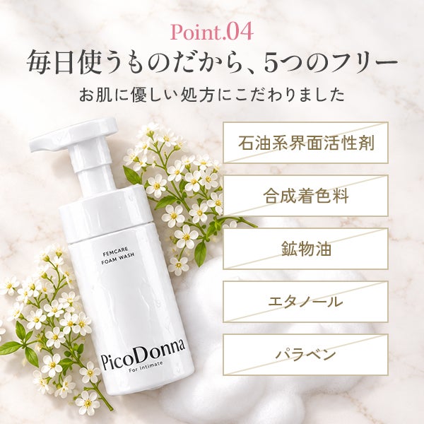 [ピコドンナ] 薬用 フェムケア フォームウォッシュ 200mL