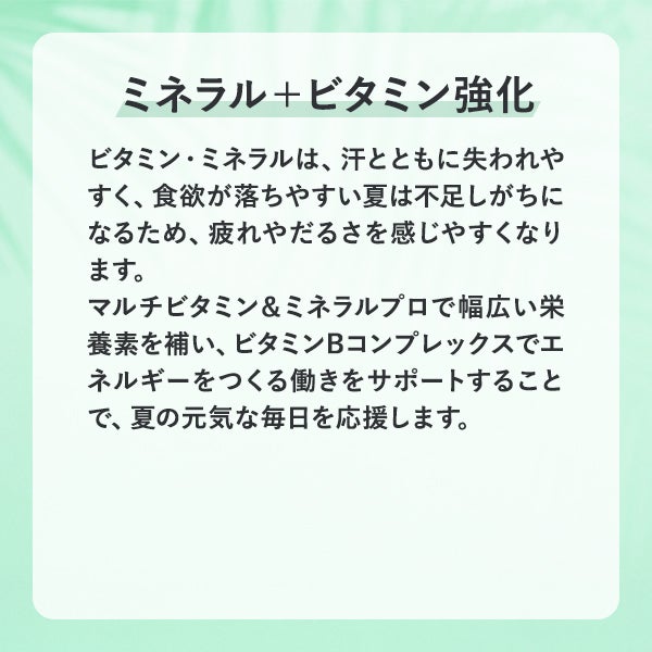 [BODY PURE] 夏バテ対策セット