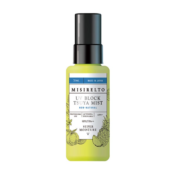 【WEB限定】[ミシレルト] UVブロック TSUYAミスト 70mL