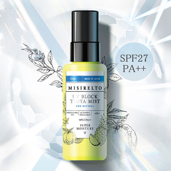 【WEB限定】[ミシレルト] UVブロック TSUYAミスト 70mL