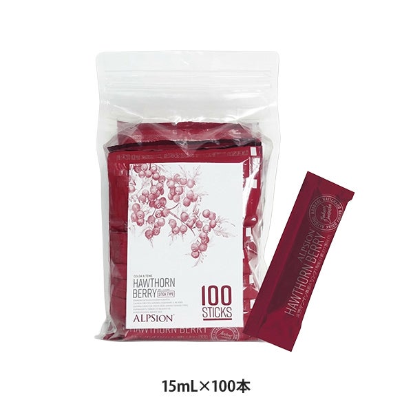 [ALPSion] BIO ハーブサンザシ 15mL×100本