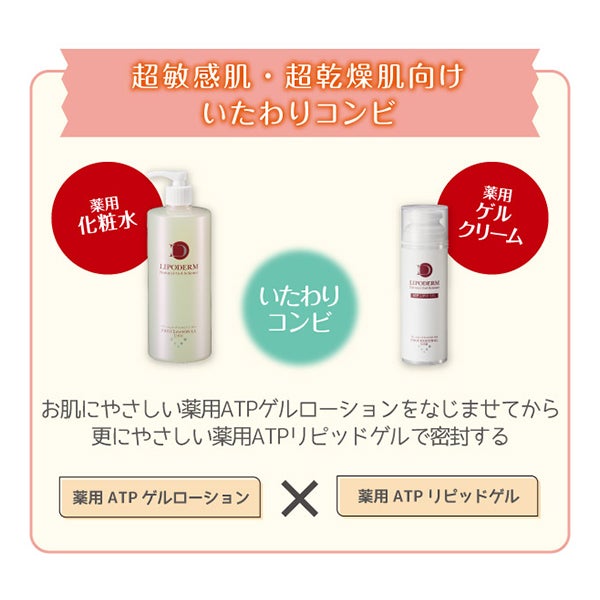 [ラシンシア] リポデルム 薬用ATP ゲルローション 500mL