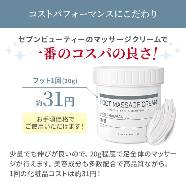 [SEVEN BEAUTY PRO]フットマッサージクリーム ローズ 450g（36個入り)