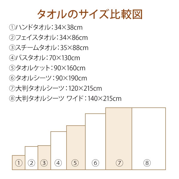 大判タオル シーツ ワイド (綿 100%)(3136匁) 140cm×215cm モカ